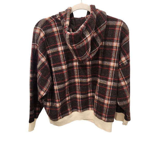 The Great Teammate cedar house red plaid hoodie size medium - Picture 5 of 8